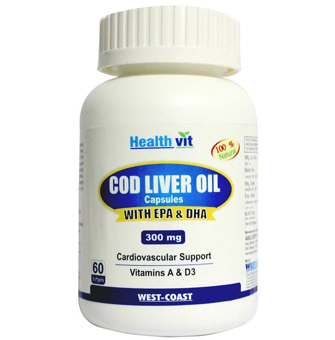 AFRICULTURE COD LIVER OIL 300MG X10